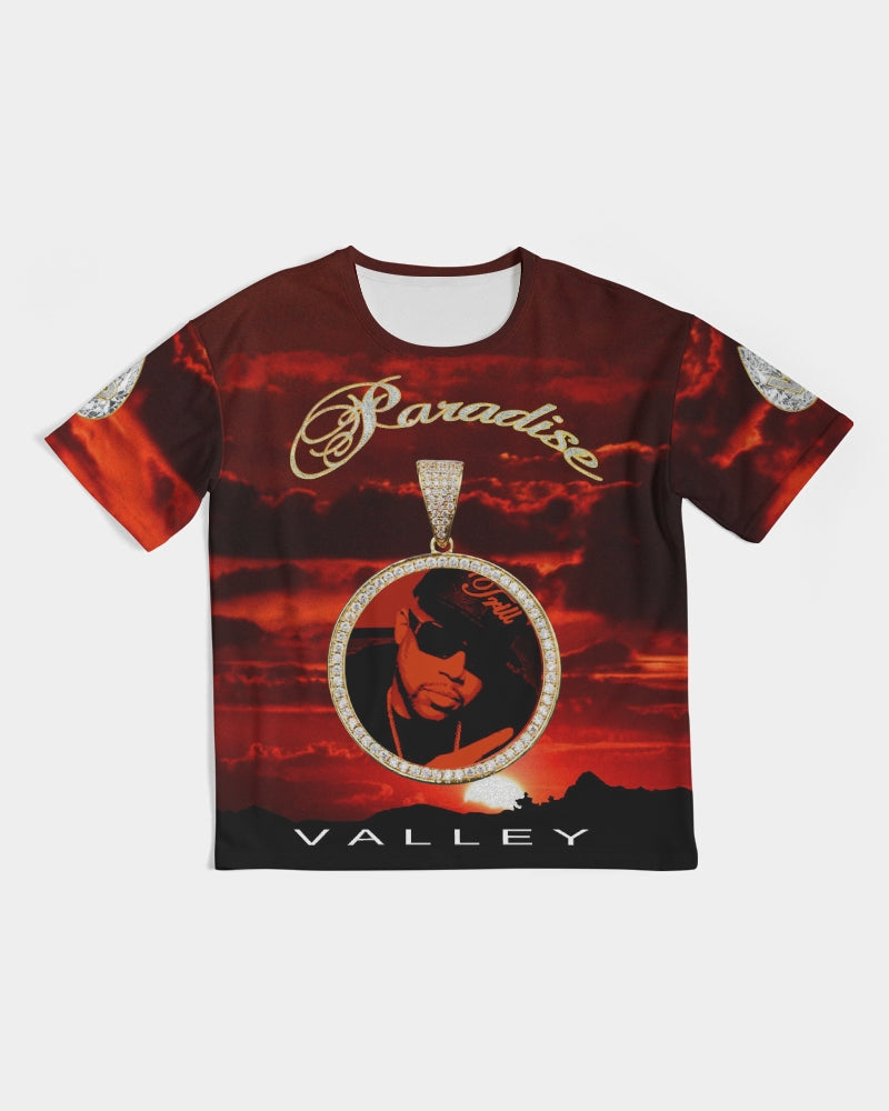 V.V.S. Horizon Tee - red clouds