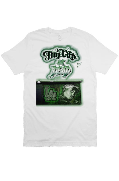 Mural Tee Tupac - white