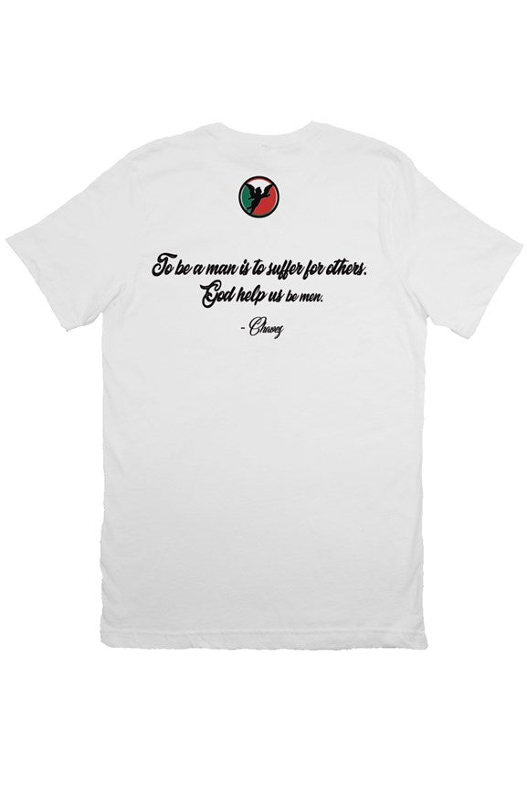 la causa Tee Cesar Chavez - white