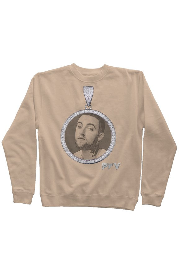 V.V.S. Pendant Crewneck - sandstone