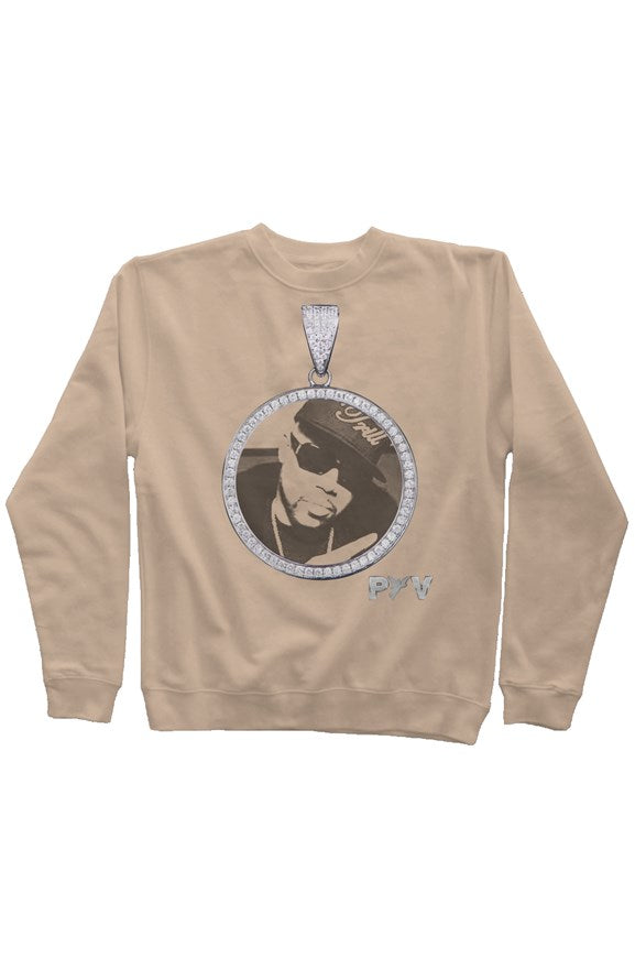 V.V.S. Pendant Crewneck - sandstone