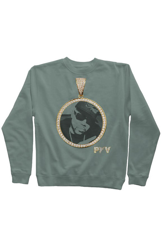 VVS Pendant Crewneck PIMP C- alpine/gold