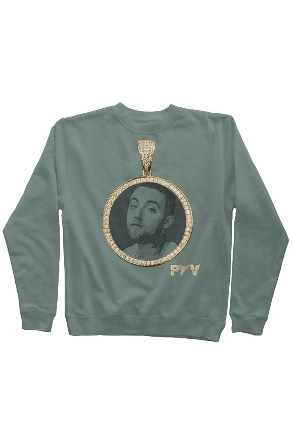 V.V.S. Pendant Crewneck - alpine