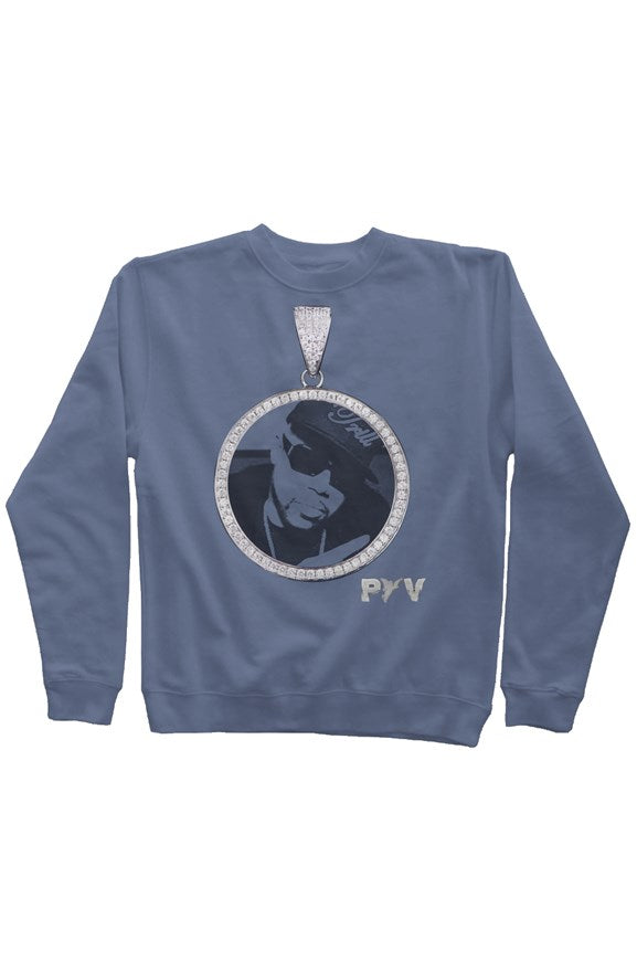 VVS Pendant Crewneck PIMP C- blue/platinum