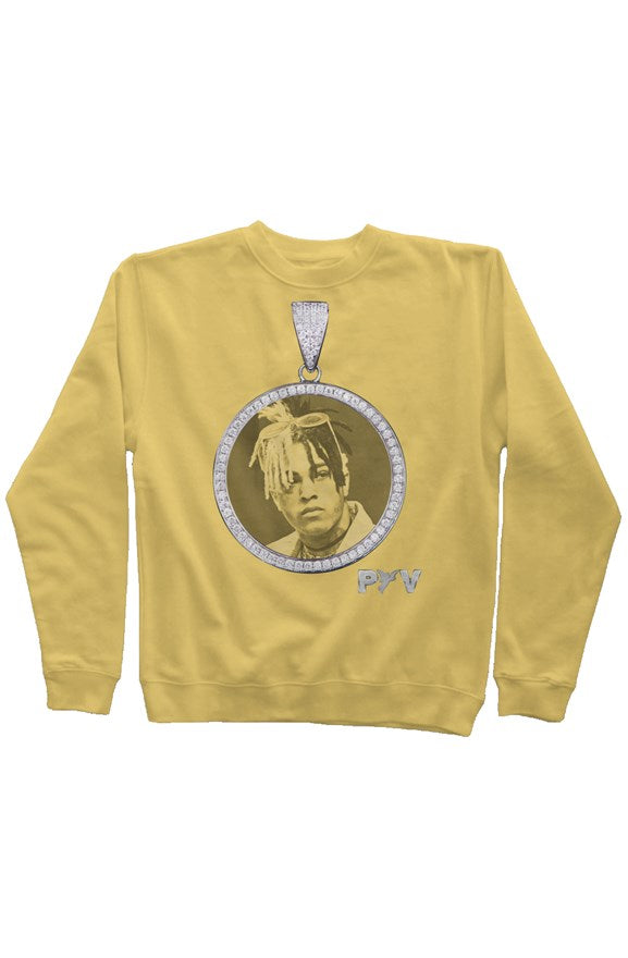 V.V.S. Pendant Crewneck - yellow