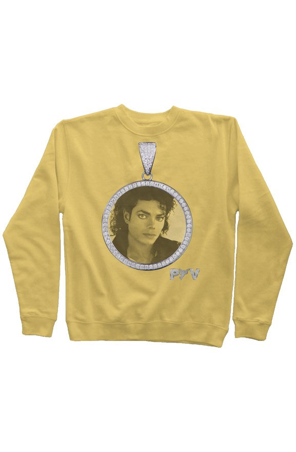 VVS Pendant Crewneck MJ -yellow/platinum