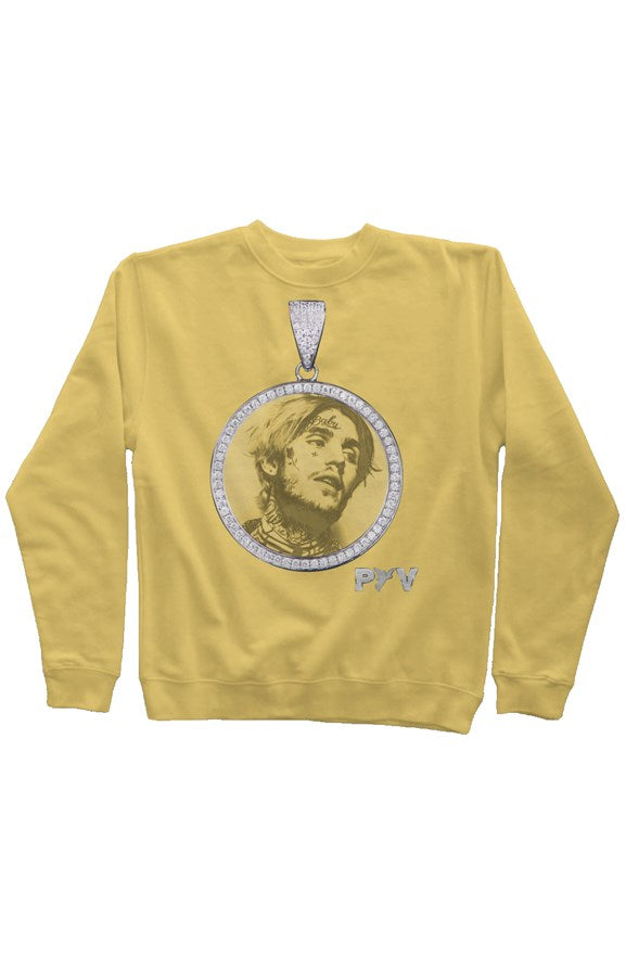 V.V.S. Pendant Crewneck - yellow