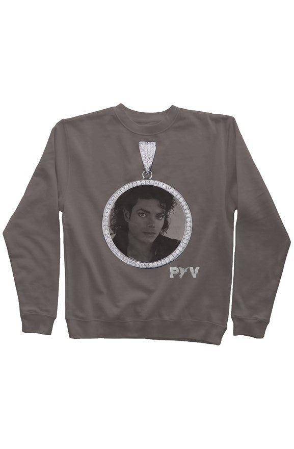 V.V.S. Pendant Crewneck - shadow