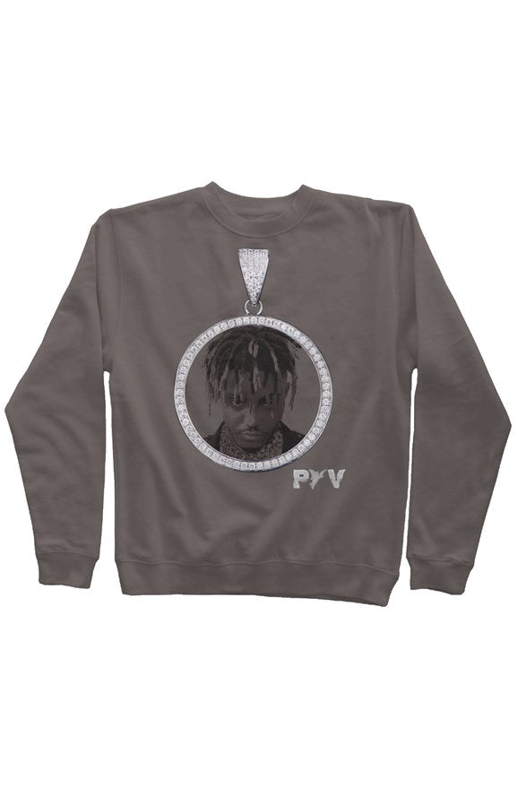 VVS Pendant Crewneck JUICE WRLD -grey/platinum