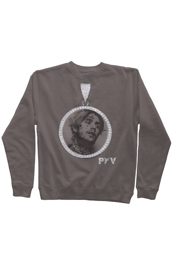 V.V.S. Pendant Crewneck - shadow