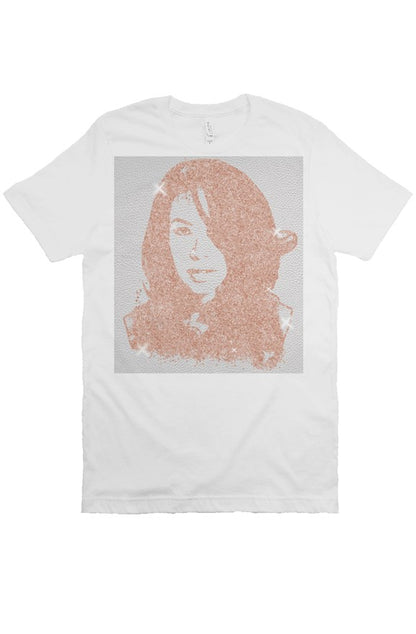 VVS Crushed Ice Tee AALIYAH - pink diamonds