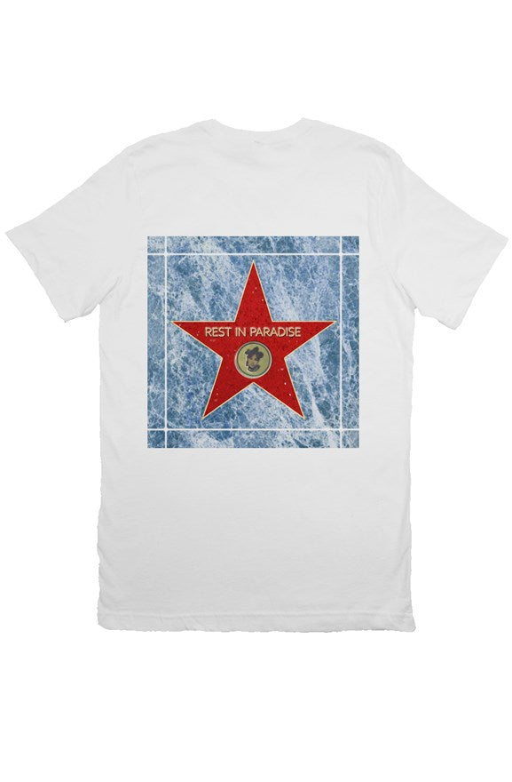 Monumental Star Tee - blue/red