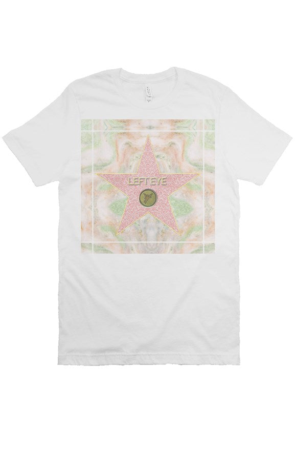 Monumental Star Tee Left Eye- floral