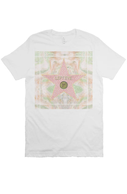 Monumental Star Tee Left Eye- floral