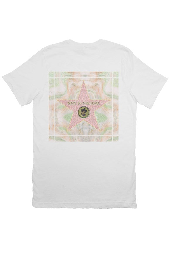 Monumental Star Tee Left Eye- floral