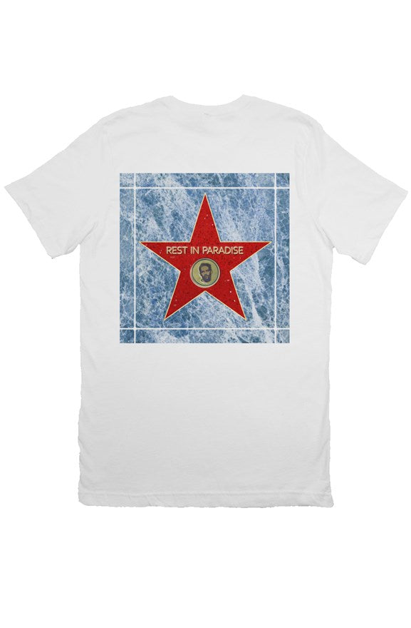 Monumental Star Tee - blue/red