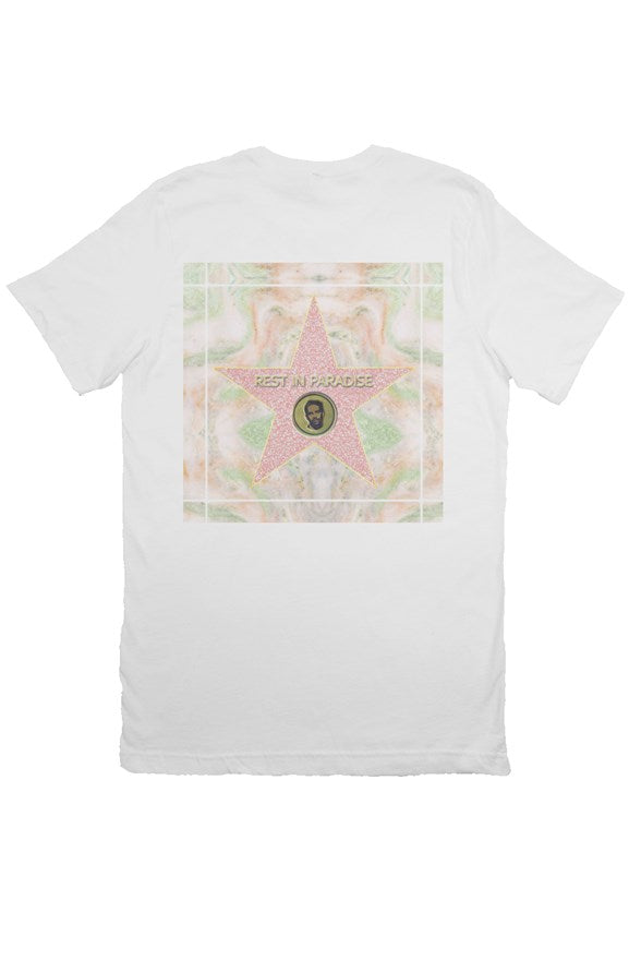 Monumental Star Tee - pink floral