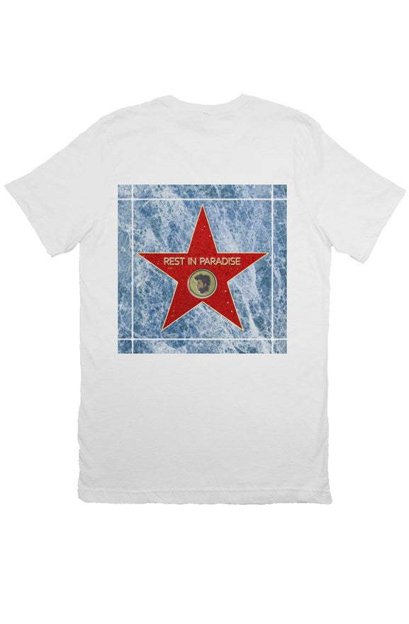 Monumental Star Tee - blue/red