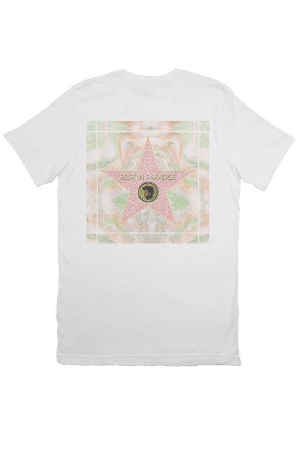 Monumental Star Tee - pink floral