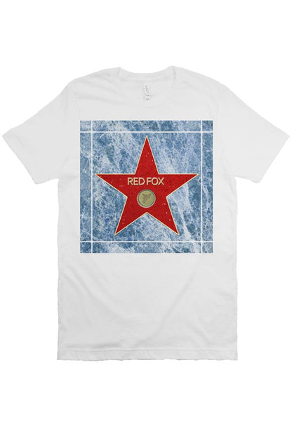 Monumental Star Tee Red Fox- blue/red