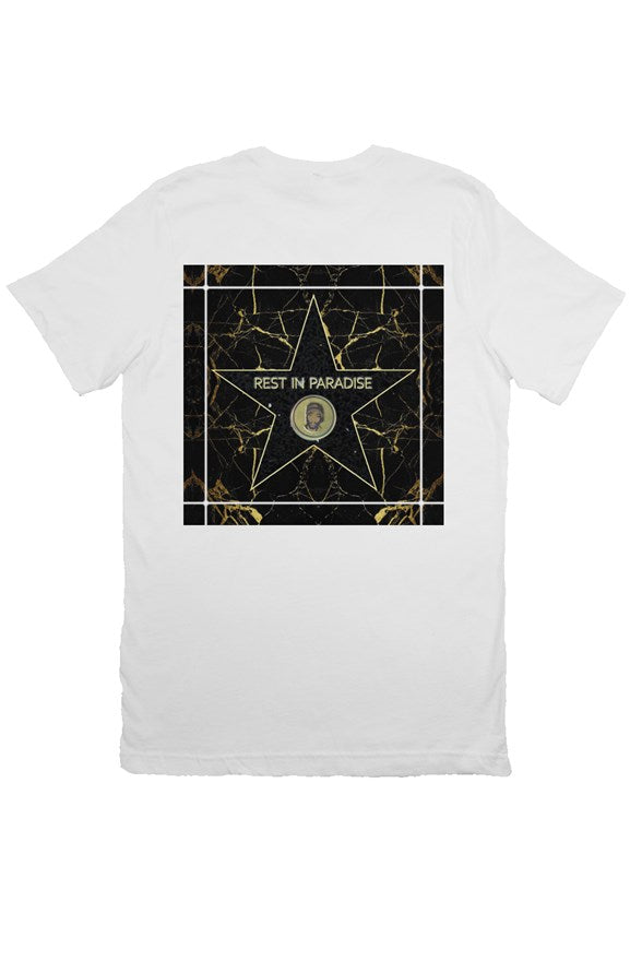 Monumental Star Tee Tupac- black/gold