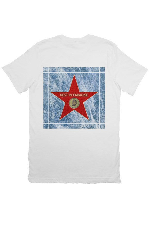 Monumental Star Tee - blue/red