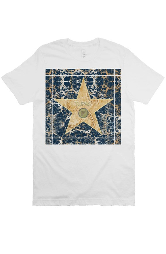 Monumental Star Tee - blue/tan