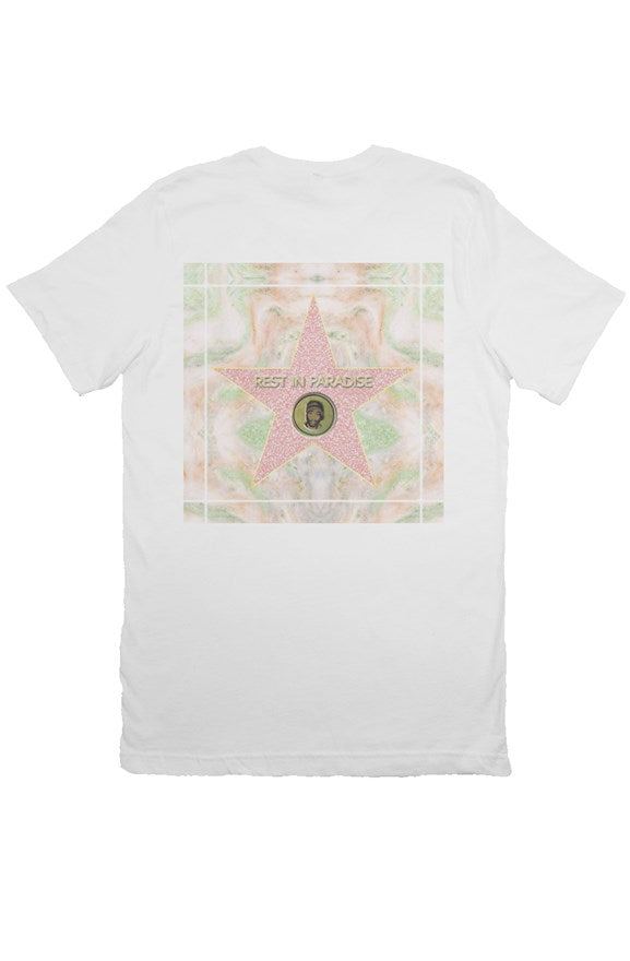 Monumental Star Tee - pink floral