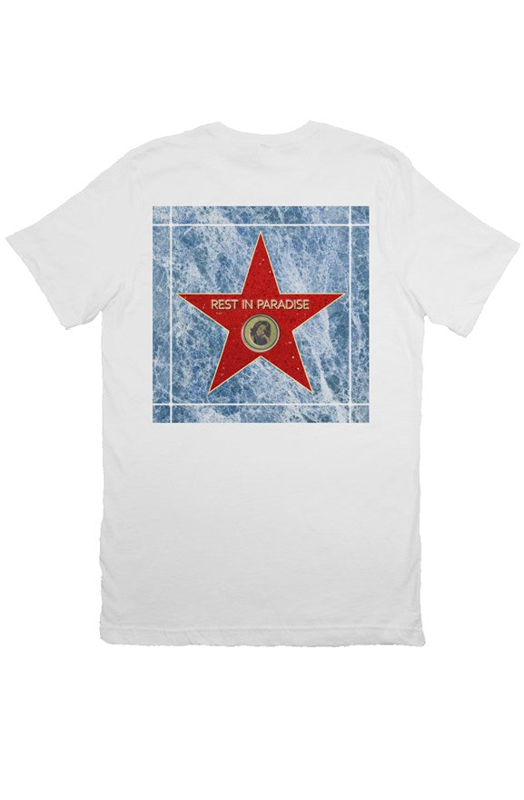 Monumental Star Tee - blue/red