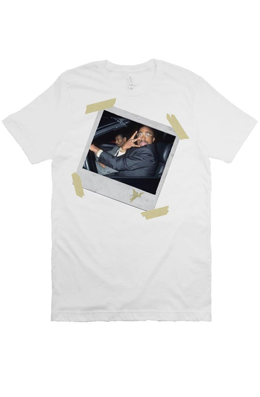 Picture Me Rollin Tee- white