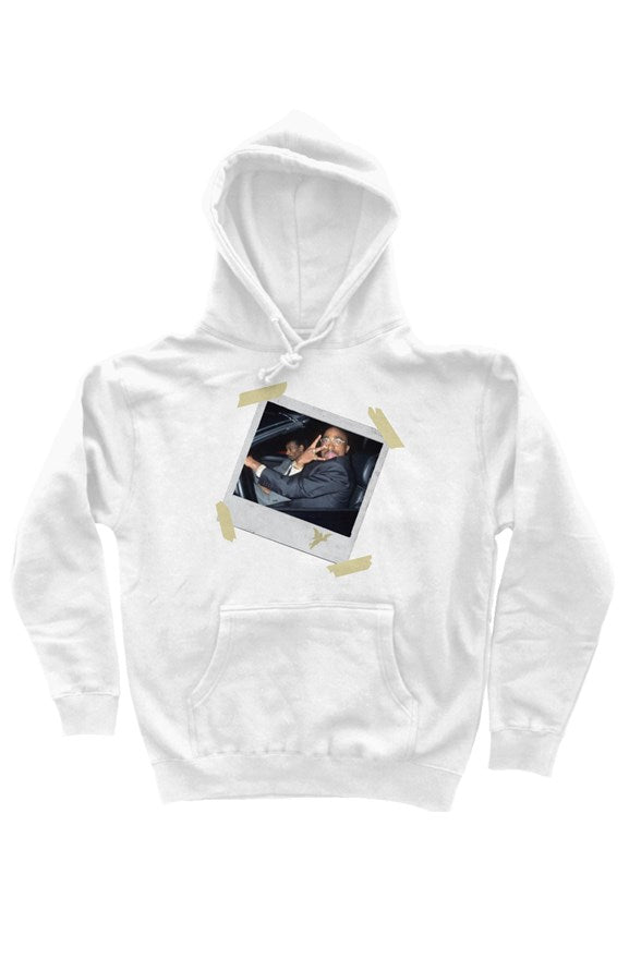 Picture Me Rollin Hoodie- white