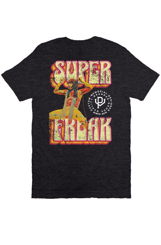 Super Freak Tee- vintage black