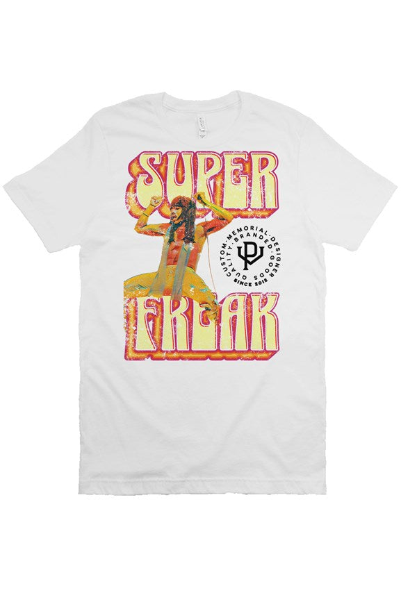 Super Freak Tee- white