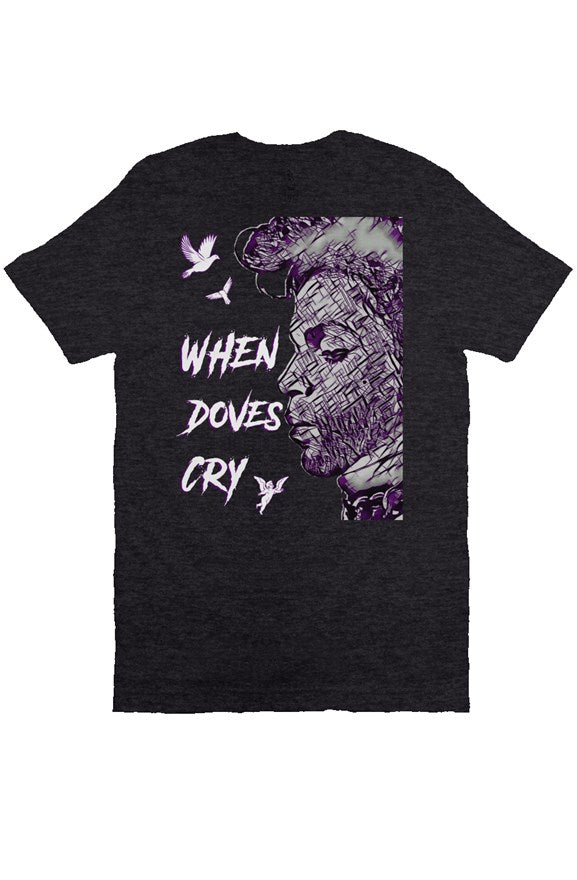 Doves Cry PRINCE Tee- vintage black