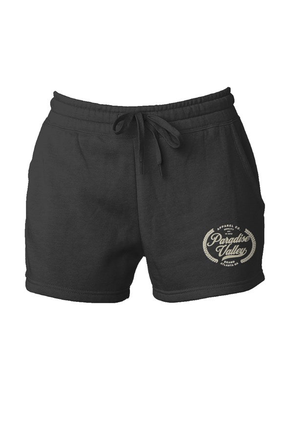 Authentic Logo Wash Shorts- black/bone