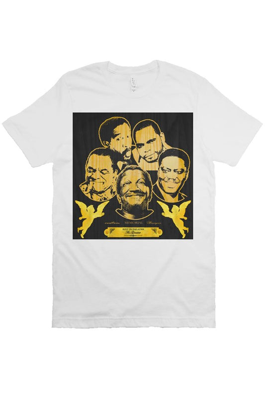 Golden Grain G.O.A.T. Comedy Tee- white/black