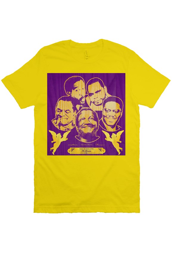 Golden Grain G.O.A.T. Comedy Tee- purple