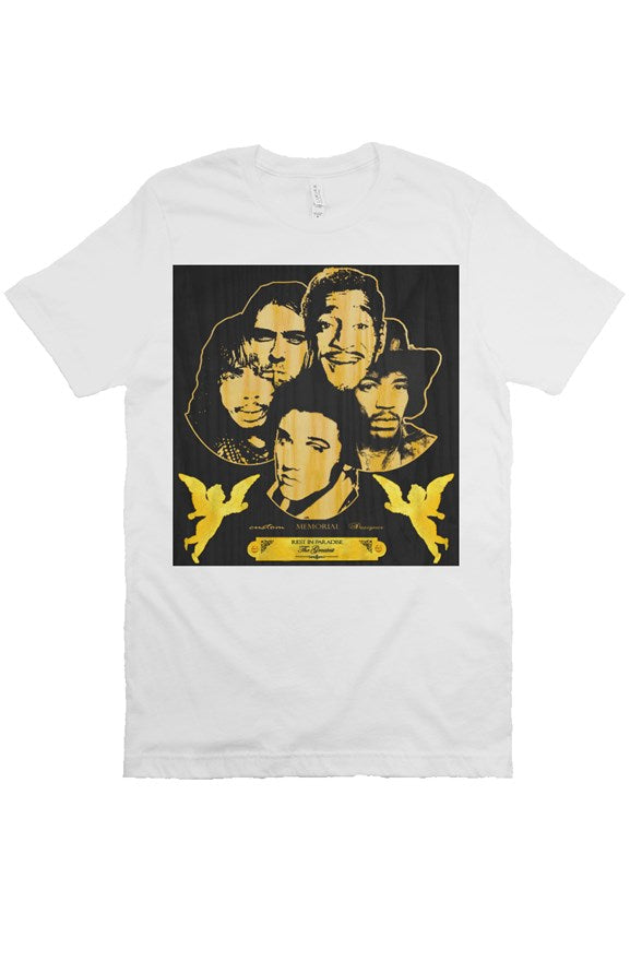 Golden Grain G.O.A.T. Oldies Tee- white/black