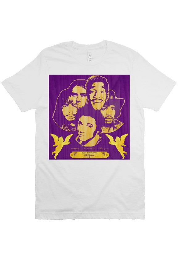 Golden Grain G.O.A.T. Oldies Tee- white/purple