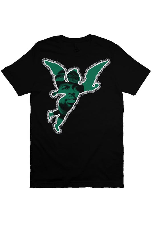 Reflections Tee JAM MASTER JAY - pine green