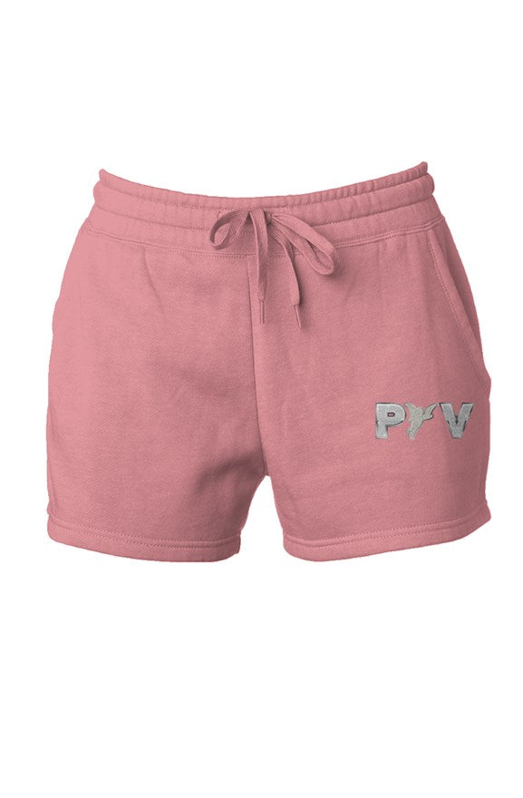 V.V.S. Pendant Women's Wash Shorts - dusty rose