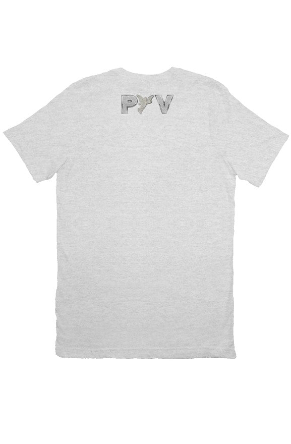 V.V.S. Horizon Scope Tee  - grey skies