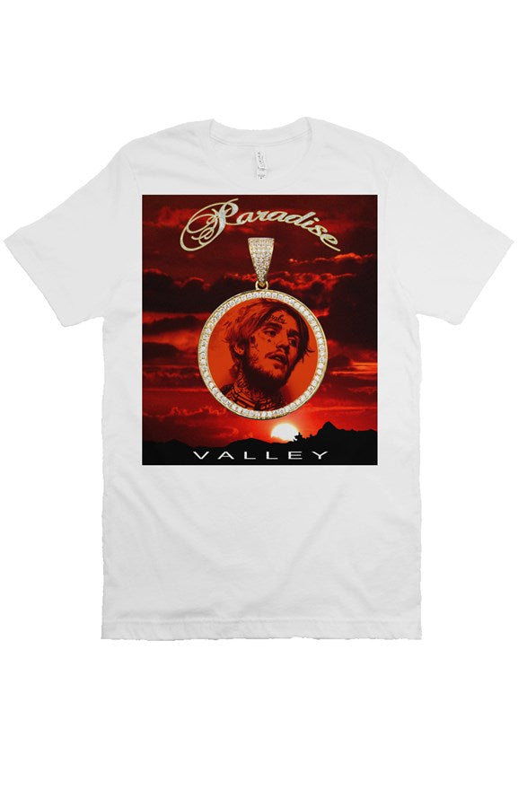 V.V.S. Horizon Scope Tee - red clouds