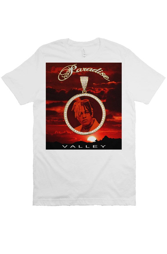 V.V.S. Horizon Scope Tee XXX - white/red clouds