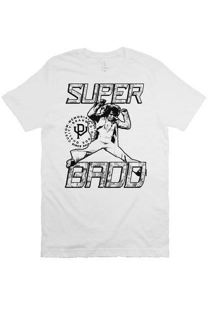 Super Badd Tee- white/black