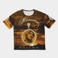 V.V.S. Horizon Tee - gold clouds