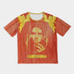 Golden Grain Tee - red