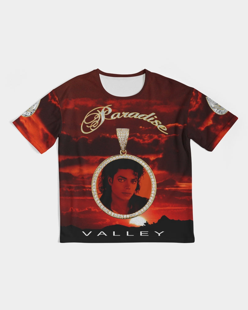 V.V.S. Horizon Tee - red clouds