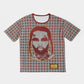 V.V.S. Stud Tee - burgundy