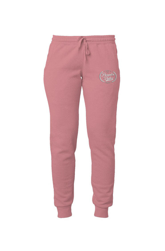 Authentic Logo Wash Sweatpants- dusty rose/white